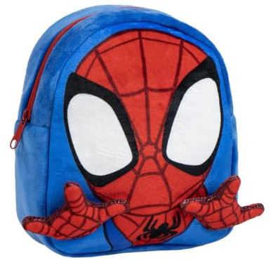 mybagstory - Backpack Spider-Man 25x20x8cm | Ideal for school, kindergarten and primary school with a compartment.