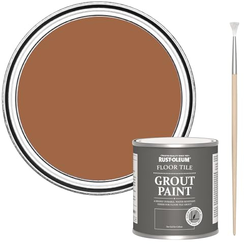 Rust-Oleum Ultra-Durable Floor Grout Paint - Cinnamon 250ml