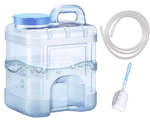 Fenayuu Récipient d'eau pour Le Camping | Capacité de 10 litres pour Stockage d'eau - Bidon Résistant Qualité Alimentaire Anti-Fuites Maison Piscine Urgence Jardin Atelier Camping-Car