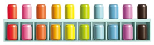 Memory Game - Interactive Colours Recognition Game - Puzzle Game for Colour Assignment for Play Group, School, Home, Travel, Camping, Party, Nursery