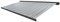 Mendler Elektrische Kassetten-Markise T122, Vollkassette Volant 4x3m - Polyester Grau/Weiß, anthrazit