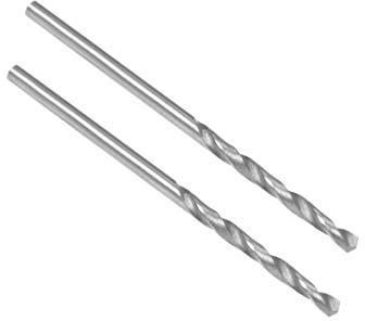 sourcing map Forets en carbure monobloc de 1,75 mm à tige droite pour acier dur en alliage d'acier inoxydable, trempé à 50 HRC, 2 pièces