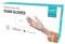 EUROPAPA® - Lot de 100 gants jetables en vinyle sans latex et non poudrés - Taille S, M, L et XL (Transparent, L)