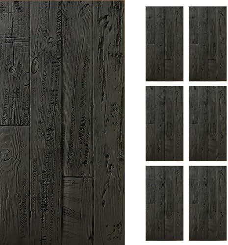 Wood Texture Wall Panels 3D, Large Paneling for Interior Decor, Waterproof Cladding Living Room Bathroom Yard