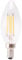 Swiixxer Dimmbare E12 4W COB Kerze Flamme Filament LED GlüHbirne Lampe 10 X 3,5 cm