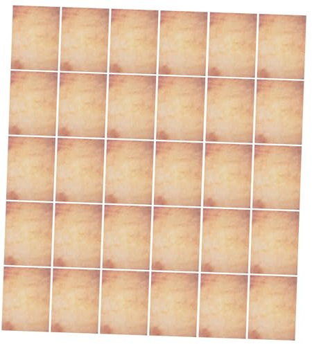 NAMOARLY 50pcs Old Fashioned Parchment Paper Vintage Decorative Paper for DIY School Office