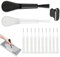 Phone Speaker Cleaning Kit, 13PCS Anti-Slip Charging Port Cleaner, Reusable Cleaning Brush with Soft Bristles, Dust and Dirt Removal Tool for Smartphones, Tablets