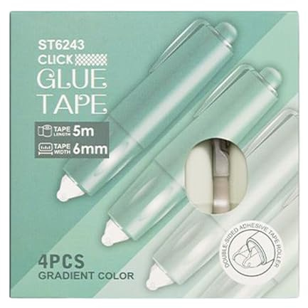 Klebebandrolle 4 Stück Scrapbooking Zubehör