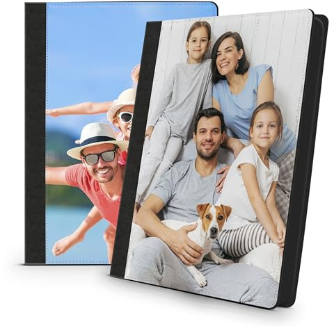 Personalised Case Custom Photo Leather Flip Cover Compatible for all ipads Models 10.2 7/8/9 10th Gen 11th Gen A16 2025.