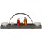 Rudolphs Schatzkiste Schwibbogen Christi Geburt bunt mit Teelichter BxHxT 27x10x5,5cm NEU Lichterbogen Fensterbogen Spitzbogen Erzgebirge Seiffen Weihnachten Beleuchtung Fensterschmuck Bogen