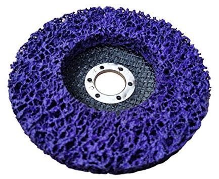 Rostio CSD Scheibe Lila | Purple | Winkelschleifer | Reinigungsscheibe 125 x 13 x 22,2 mm | Flex |