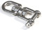 AMANKA 420kg Hängesessel Drehwirbel 10x125mm Edelstahl Swivel Hängestuhl Befestigung Boxsack Aufhängung Schraubgewinde