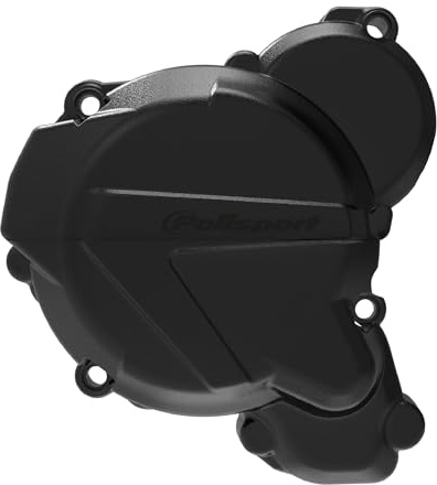Polisport Husqvarna TE250,TE300 - Zündungsdeckel Protektor Schwarz - Modelles 2017-20, Keine Größenangabe