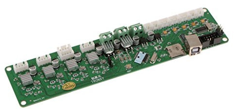 Tubayia Mainboard Hauptplatine Steuerkarte Steuerplatine für 3D-Drucker, Unterstützung SD-Karte USB