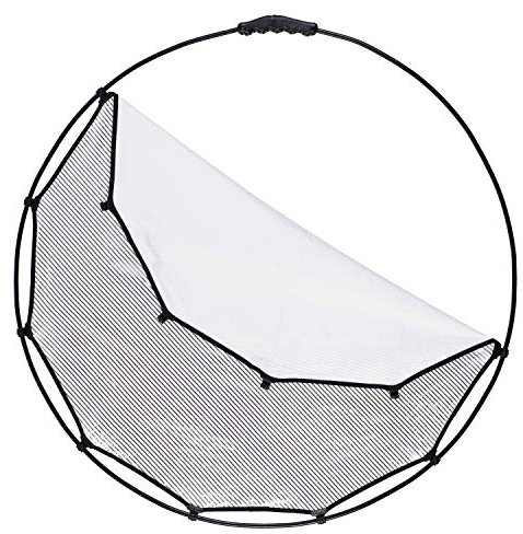 Manfrotto LL LR3320 HaloCompact Reflektor/Diffusor, 82 cm, Soft Silver