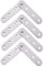 Bisagras pivotantes para puerta, pivote giratorio de acero inoxidable de 360 grados, bisagra pivotante plegable para puerta de armario
