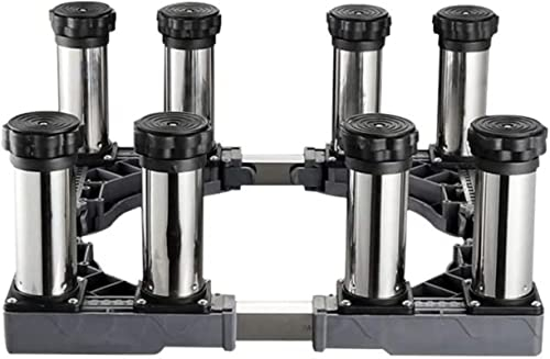 FiorHOCc Support de Machine à Laver Base de Frigo de SècheSupport de Base pour Lave-Linge,sèche-Linge et réfrigérateur Longueur/Largeur réglable 40-65 cm Lave-Vaisselle Hauteur Universelle 19-22 cm