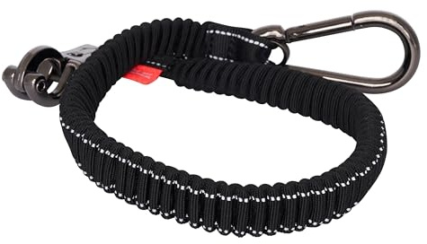 Imperial Riding Traileranbinder „IRH Flexi“ mit Panikhaken und Karabiner, 60cm