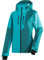 Maier Sports Manzaneda, Warme Damen Skijacke, Wasserdichte Winterjacke mit 2-Wege-Stretch, mTEX Wetterschutz und mTHERM für hohen Wärmerückhalt, PFC-frei, Grün, 38
