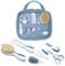 Nuvita 1146 | Ensemble complet de soins pour bébé | Trousse de bain | Beauté pour bébé | Ciseaux à ongles et cheveux | Idéal pour la maternelle et les voyages | Sans BPA | Marque UE | Design Français