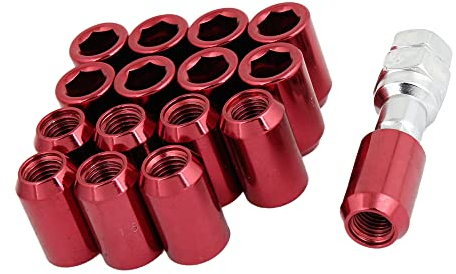 A ABSOPRO 16 Satz Auto Reifenrad M12x1.5 Spline Antrieb Radmuttern