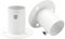Brides de terrasse en acier inoxydable 304 pour échelles de piscine hors sol de 1,5 po et mains courantes pour placard Blanc 2 pièces