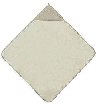 Jollein 534-836-67052 Serviette à Capuche Soft Waves Olive (75 x 75 cm)