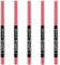 essence 8h MATTE comfort lipliner, Nr. 15, Pink, langanhaltend, sofortiges Ergebnis, matt, vegan, wasserfest, ohne Konservierungsstoffe, ohne Parabene, 5er Pack (5x0.3g)