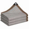 ZHJSHOU Filet d'ombrage 2x2m Voile d'ombrage Gris Protection Solaire pour Serre avec Oeillets,Protection Rayons 80-95% UV Toile d'ombrage pour Potager Jardin Balcon Pergola