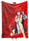 XYOK High School D×D Kuscheldecke 150x200 - Warm Flannel Sofaüberwurf Decke, Sofadecke Couchdecke, Flauschige Wohndecke fur Anime-Fans Erwachsener (Rias Gremory)