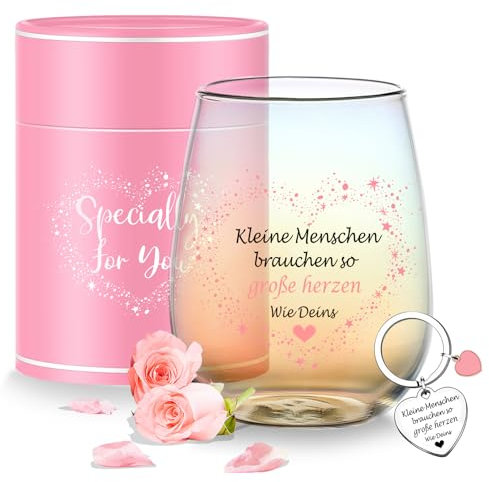 Lehrer Dankeschön Geschenke Klein Weingläser Ohne Stiel Abschiedsgeschenk Lehrerin Erzieherin Geschenk Weihnachten Weinglas mit Gravur Personalisiert Lehrer Renteneintritt Danke Geschenk Frau