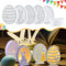 Stampi In Silicone Pasqua, 6 Pezzi Stampo Coniglio e Uovo di Pasqua, Stampo Silicone per Gesso DIY, Stampi Silicone Pasqua Coniglio e Uovo, Decorazioni Pasquali & Stampi per Resina Epossidica