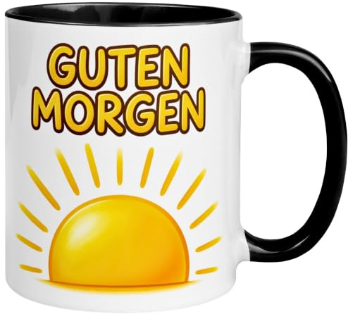 Guten Morgen Sonnenschein Tasse | Geschenk Gute Laune | Sonne Sonnenaufgang