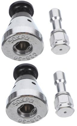 SOIMISS 2ensembles Soupape De Limitation De Pression pour Autocuiseur Bouchon De Sécurité pour Cuiseur Vapeur Système De Dégagement Rapide