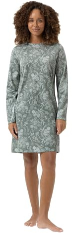Mey Nachtwäsche Serie Painted Paisley Damen Nachthemden Dusty Teal 3XL(48)