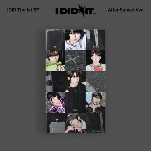 The 1st EP I did it. 'After Sunset' ver.