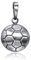 Materia Ball Anhänger antik - Kettenanhänger Silber 925 Herren KA-461-Antik