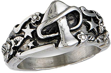 Holibanna Retro Vintage Finger Ring Pilz Blatt Stern Ring