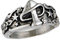 Holibanna Retro Vintage Finger Ring Pilz Blatt Stern Ring