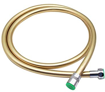 Glatter PVC-Duschschlauch Weiche Dusche 1,5 m 2 m Rohr Flexible Badezimmer Wasserleitung Bunte Badewanne Handbrause Gemeinsamer Sanitärschlauch-gelb-2 m