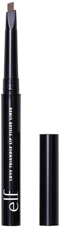 e.l.f. Love Triangle Lip Filler Liner, 2-in-1 Lippenkonturenstift Zum Modellieren Und Füllen, Langanhaltende, Intensive Farbe, Vegan & Tierversuchsfrei, Deep Brown, 0,7 g