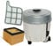 GE.RA MOTORE FOLLETTO VK 135 VK 136 900WATT CERTIFICATO TUV + FILTRO HEPA +TELA FILTRI