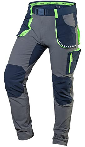 NEO TOOLS Arbeitshosen Cargohose Herren Baumwolle Outdoorhose Männer Arbeitshosen Multifunktion Lange Bundhose für die Arbeit Herren-Arbeitshose lang - XS-3XL