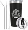 BestaFiesta Fathers Day Dad Gifts for Dad Thermal Insulated Travel Coffee Mug Stainless Steel Tumbler with Accessories for Hot & Cold Drinks Birthday Gift for Him