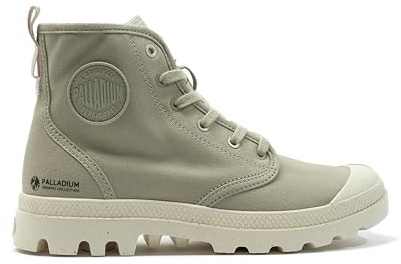 Palladium Unisex's Pampa HI Zip Organic Sneaker, Eucalyptus, 9 UK