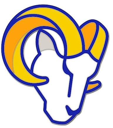 NFL Universal Bijoux Caps PIN Los Angeles Rams RETRO