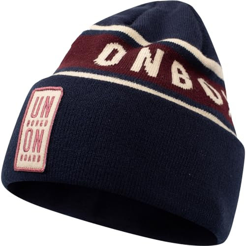 Eivy Damen League Beanie-Mütze, Navy/Wine, UNIC