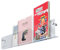 Zeitungsständer Wand-Acryl-Zeitungsständerhalter, Transparent/Orange/Blau/Braun Moderner Zeitschriftenhalter, Prospektständer für Den Privaten Gebrauch (Color : Clear, Size : 120cm(47 1/4))