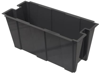 Sicignano | Fioriera Interna per Separè, Capacità 63 lt, 79x35x37h cm - Adatta per Fioriere con Spalliere Separè e Arredo - Vaso per Piante, Plastica - Fondo Forabile per Scolo Acqua (1 Pezzo)