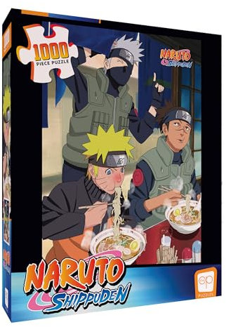 Naruto Can't Stay Kids Forever Puzzle, 1.000 Teile, offizielles Naruto-Lizenzprodukt, Sammlerstück mit Naruto Uzumaki aus der Anime-Show und Manga